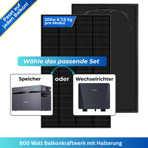 800W Sunshare Balkonkraftwerk