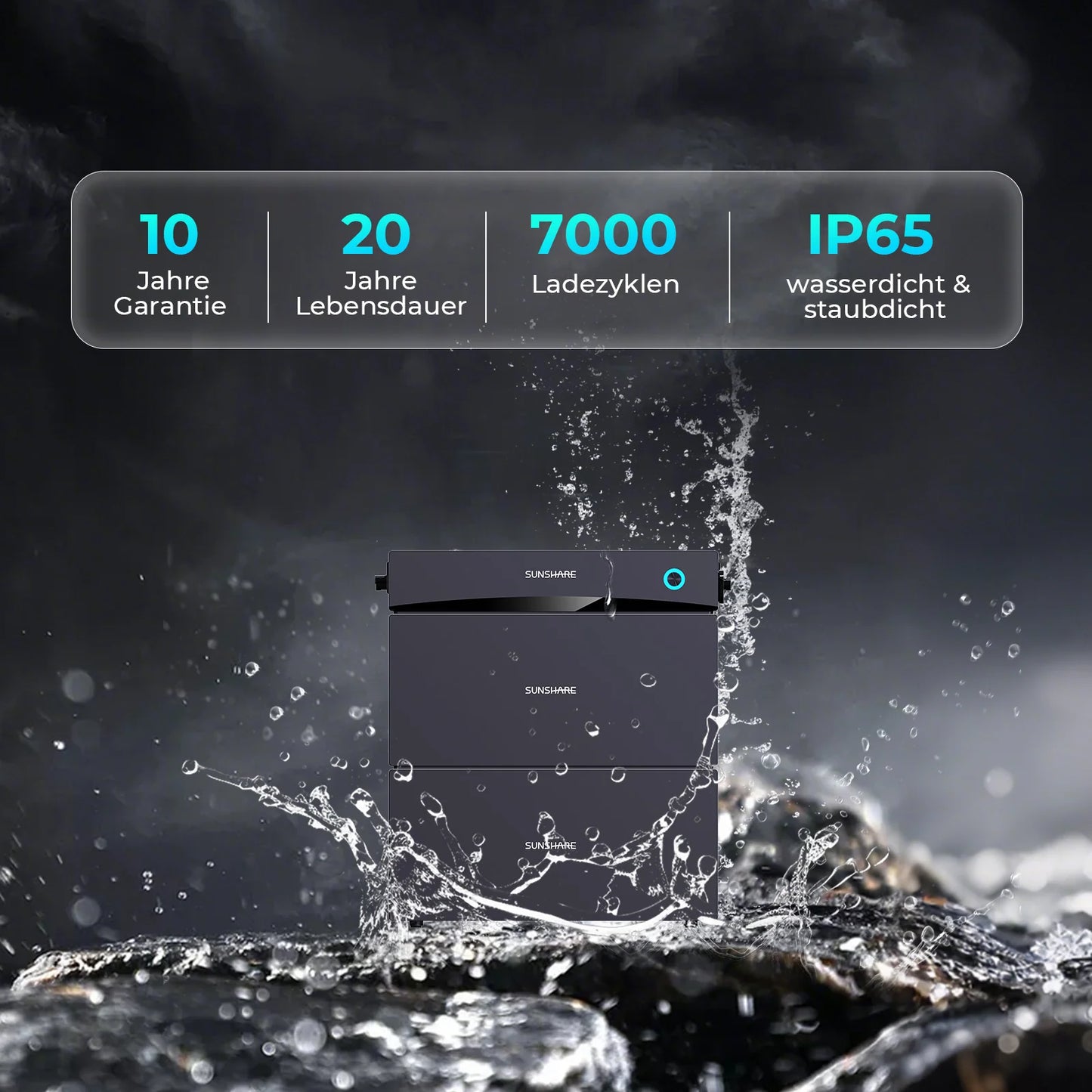 Glory Balkonkraftwerk Speicher 1,52 kWh