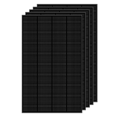 Ray Solarmodul 200W Komplett Schwarz