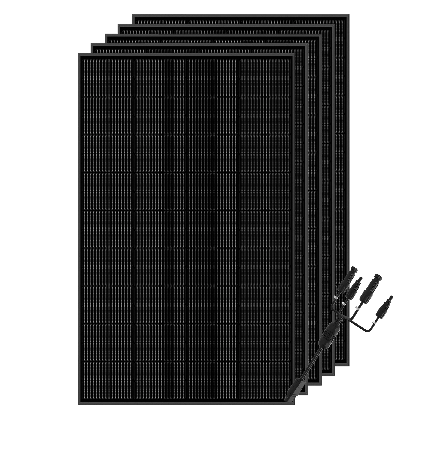 Ray Solarmodul 200W Komplett Schwarz