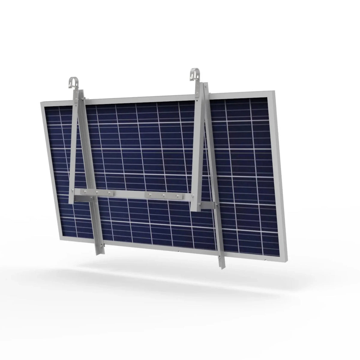 Balkonhalterung mit einstellbarer Neigung 15 bis 30 Grad für große Solarmodule