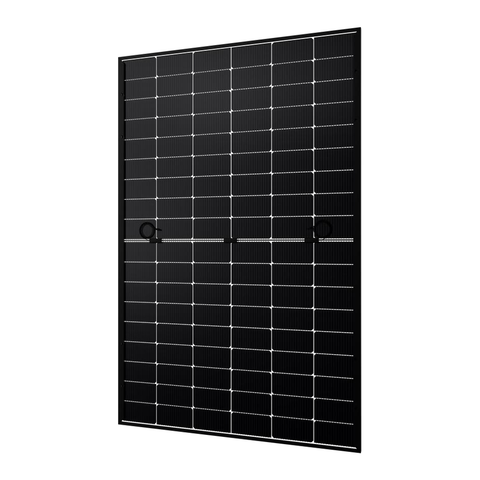 Jolywood JW-HD108N-R2 Solarmodul 500 W, transparent schwarzes Doppelglasmodul mit 108 Halbzellen