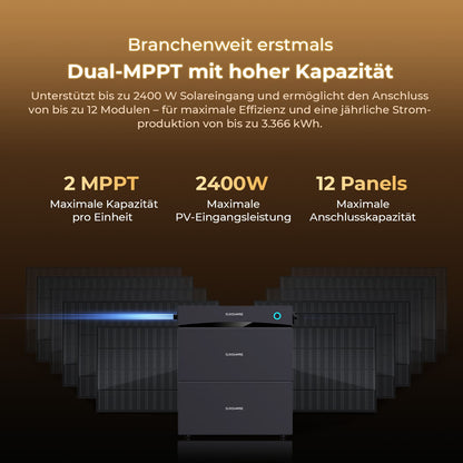 Glory Basiseinheit 4.019 Wh Speicher mit Hybrid-Wechselrichter