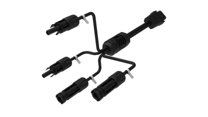 Anschluss-Detail: Sunshare-Slim auf MC4, Adapterkabel 1,5 m